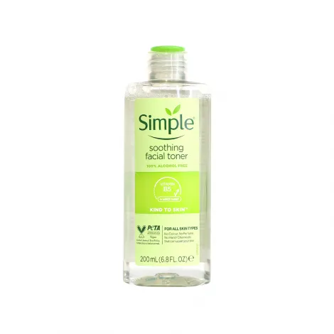Simple Kind to Skin Soothing ফেসিয়াল টোনার 200ml
