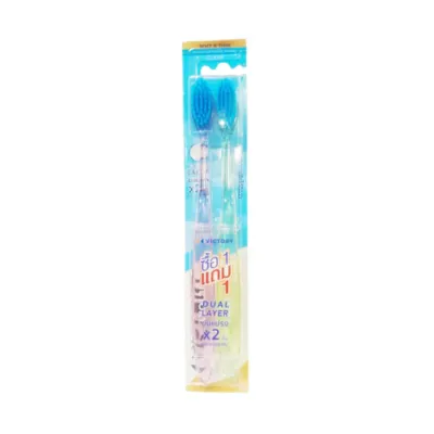 Victory Dual Layer Clear Soft & Thin টুথব্রাশ (টুইন প্যাক)