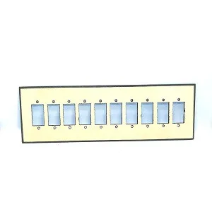 10 হোল ফাইবার সুইচ বোর্ড (12x4)