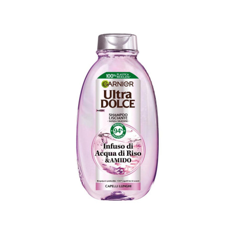 Garnier Ultra Doux Rice Water Infusion & Starch Smoothing Shampoo 250ml (France)