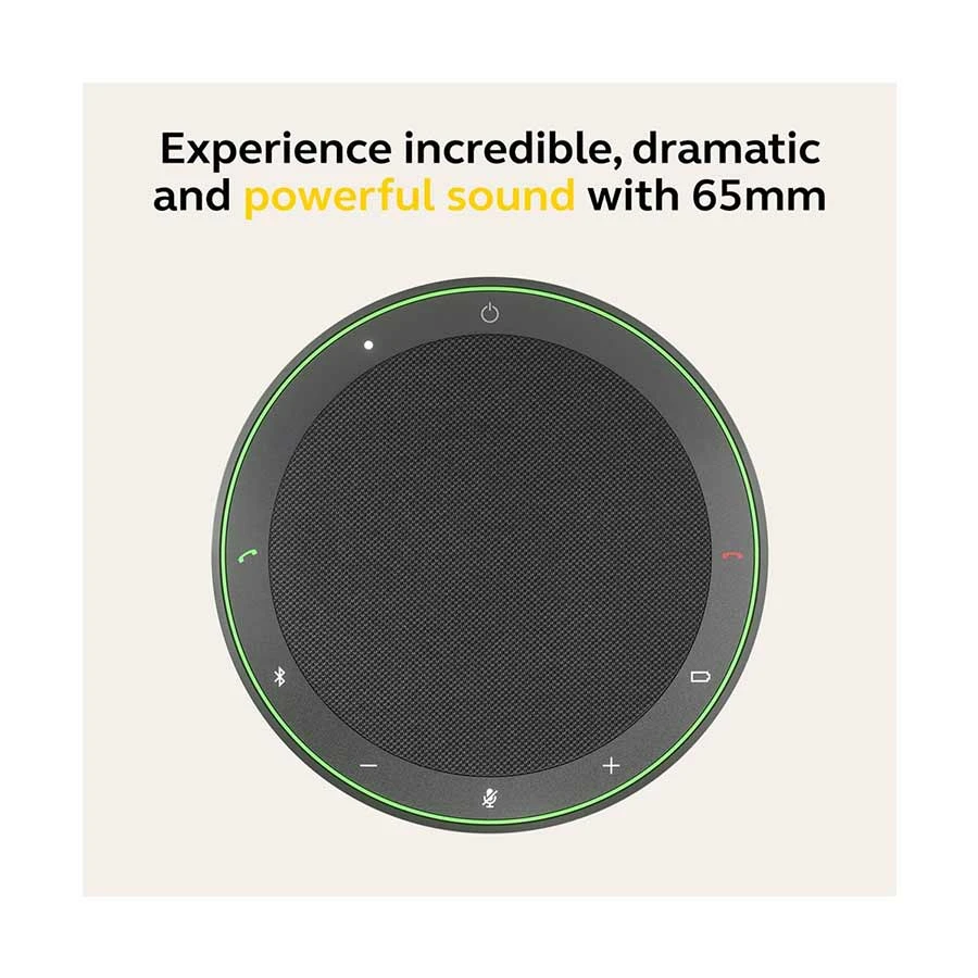 Jabra Speak2 75 Portable Bluetooth USB Speakerphone Dark Grey