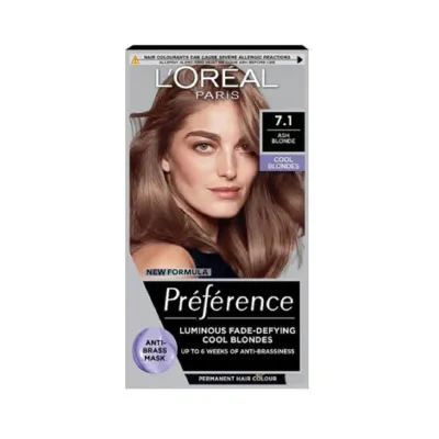 L'Oreal প্রেফারেন্স হেয়ার কালার 7.1 Ash Blonde