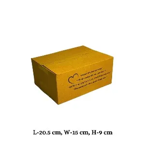 প্যাকেজিং কার্টন বক্স – মিডিয়াম (10pcs)