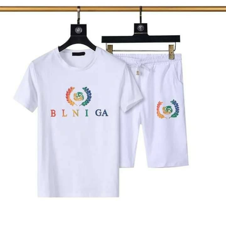 Men's P.P Jersey T-Shirt and Three Quarter Pants Combo, 3 Colours