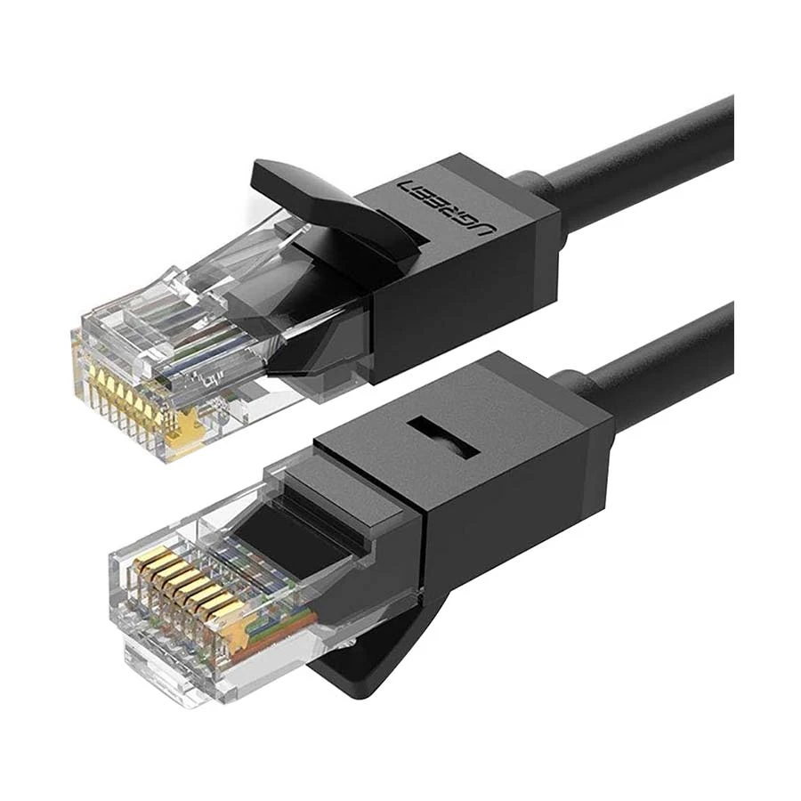 UGREEN NW102 (20158) Cat-6 U/UTP 0.5 Meter Black Patch Cord