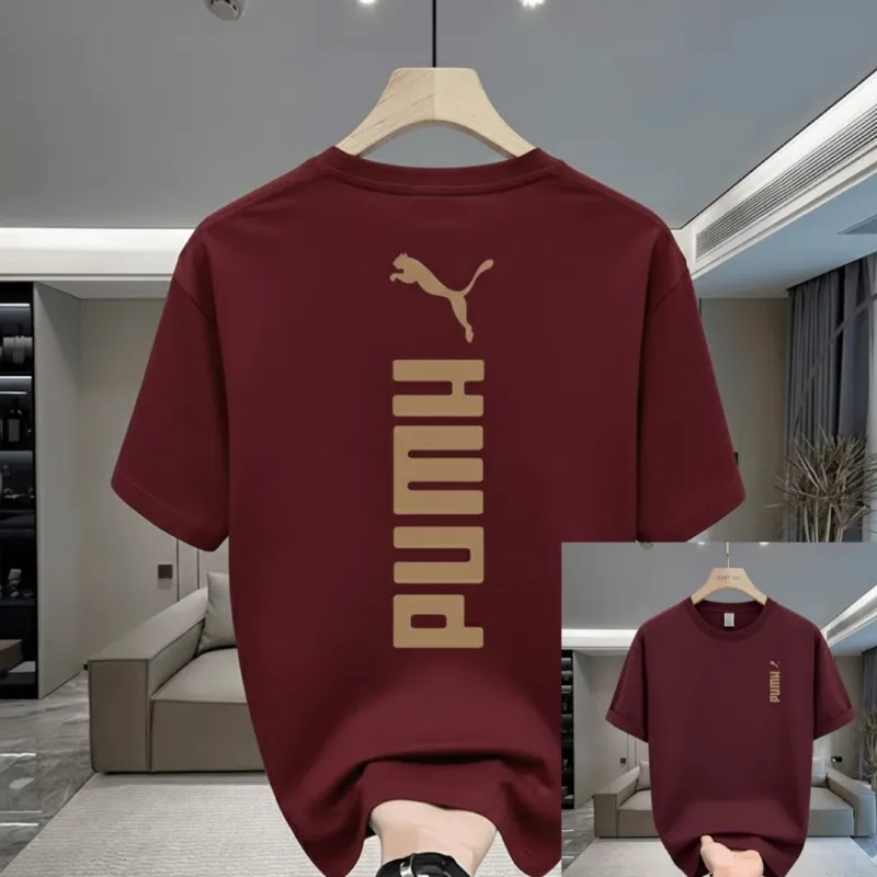 Men's Soft Cotton-Spandex Drop Shoulder Tee, 6 Colours