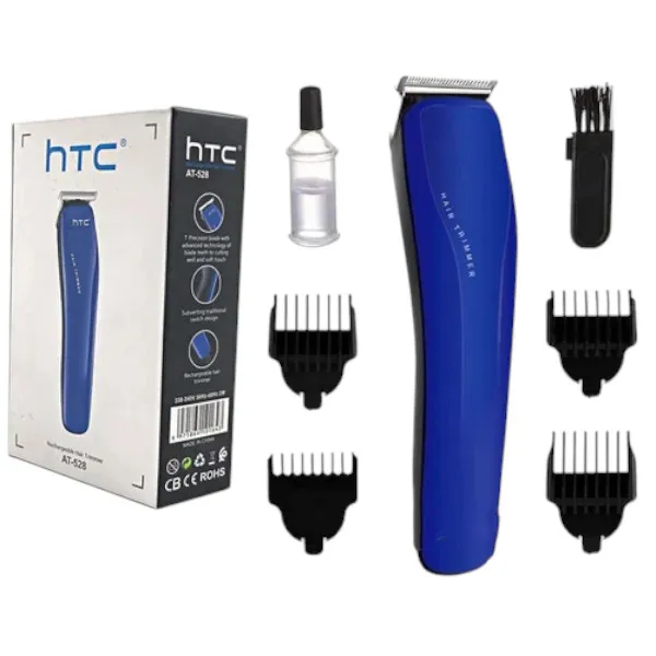 HTC AT-528 বিয়ার্ড ট্রিমার ও হেয়ার ক্লিপার (নীল)