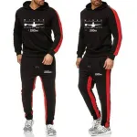 CVC Cotton Hoodie Jacket and Trouser Set, 300 GSM, 6 Colours