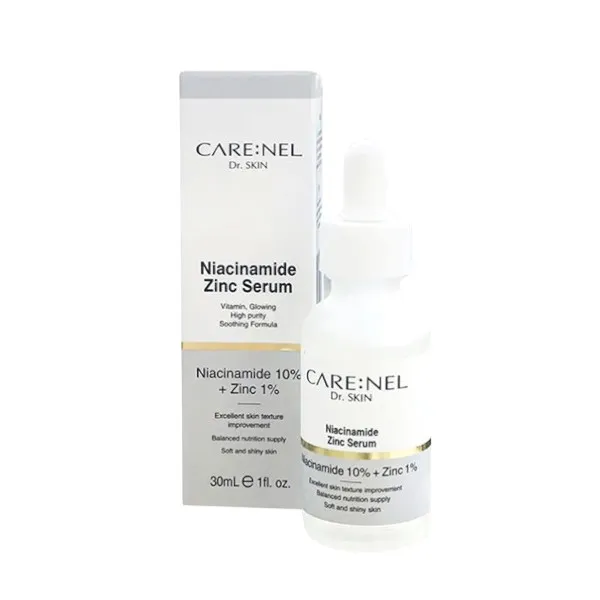 CARE:NEL Dr.Skin নিয়াসিনামাইড 10% জিঙ্ক 1% সিরাম 30ml