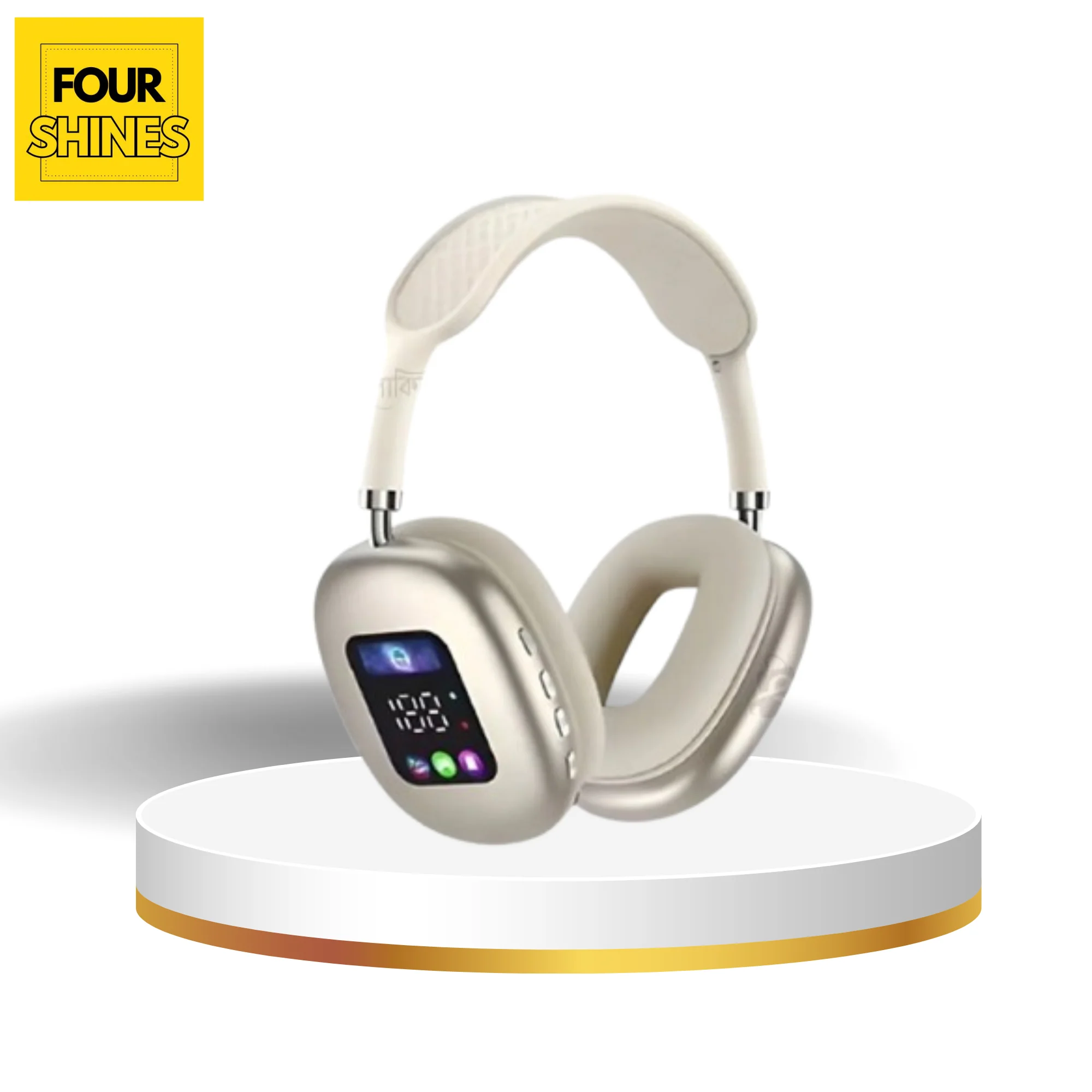XY-262B Wireless Headphone with Digital Display Screen | HiFi Stereo Sound, Bluetooth Over-Ear Headset