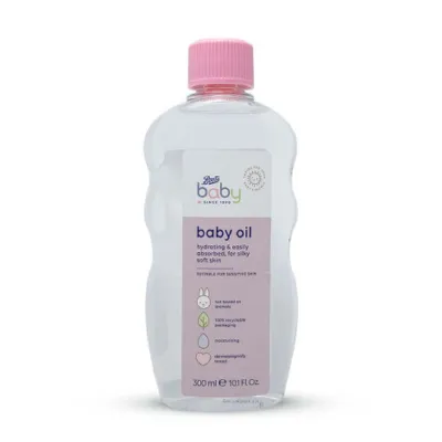 Boots বেবি অয়েল 300ml