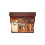 Garnier Ultimate Blends স্মুদিং কোকোনাট হেয়ার ফুড + ভিটামিন C, E, F মাল্টি-ইউজ মাস্ক 400ml
