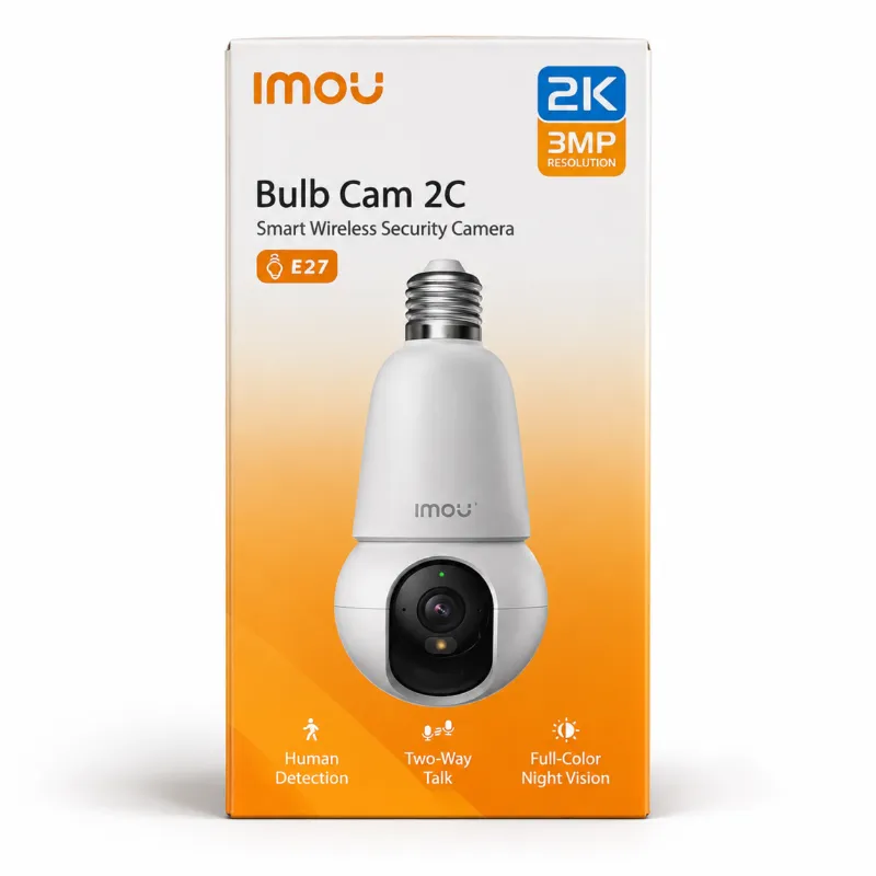 Imou Bulb Cam 2C 3MP 2K Wi-Fi সিকিউরিটি ক্যামেরা