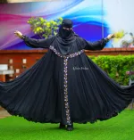 এমব্রয়ডারি Moriom বোরকা