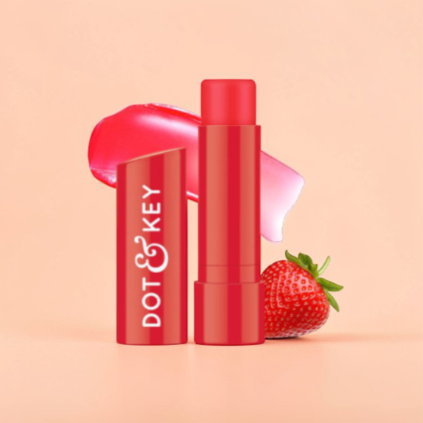 Dot & Key Barrier Repair হাইড্রেটিং টিন্টেড লিপ বাম SPF 50 Strawberry Red 4.5g