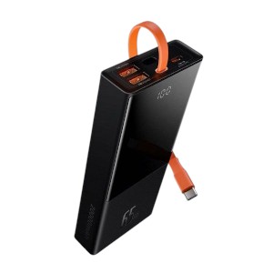 Baseus ELF 65W পাওয়ার ব্যাংক 20000mAh টাইপ-C কেবল সহ