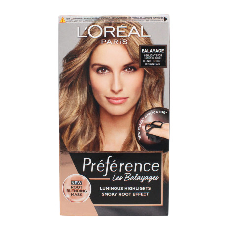 L'Oreal Preference Balayage হাইলাইটস হেয়ার কালার - লাইট ব্রাউন চুলের জন্য