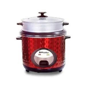 Miyako 1.8L ইলেকট্রিক রাইস কুকার (ASL-1180-KND-Red)