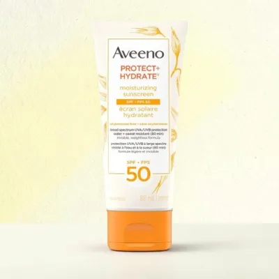 Aveeno Protect + Hydrate ফেস ময়েশ্চারাইজিং সানস্ক্রিন লোশন SPF 50 88ml