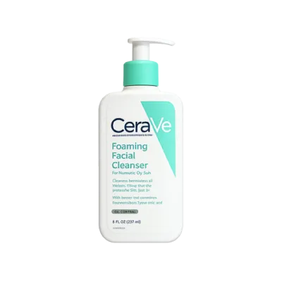 CeraVe ফোমিং ক্লিনজার, নরমাল থেকে তৈলাক্ত ত্বকের জন্য 237ml