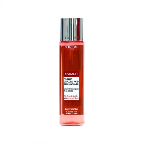 L'Oreal Revitalift 5% পিওর গ্লাইকোলিক অ্যাসিড পিলিং টোনার 180ml