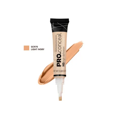 L.A. Girl Pro.conceal HD হাই ডেফিনিশন কনসিলার - GC 970 Light Ivory