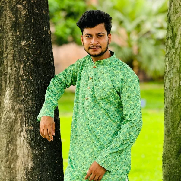 ডিজিটাল প্রিন্ট কটন পাঞ্জাবি