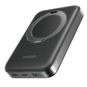Joyroom JR-PBM12 22.5W 10000mAh ওয়্যারলেস পাওয়ার ব্যাংক, কিকস্ট্যান্ডসহ