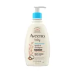 Aveeno Baby Daily Moisture ওয়াশ ও শ্যাম্পু শিয়া বাটার 354ml