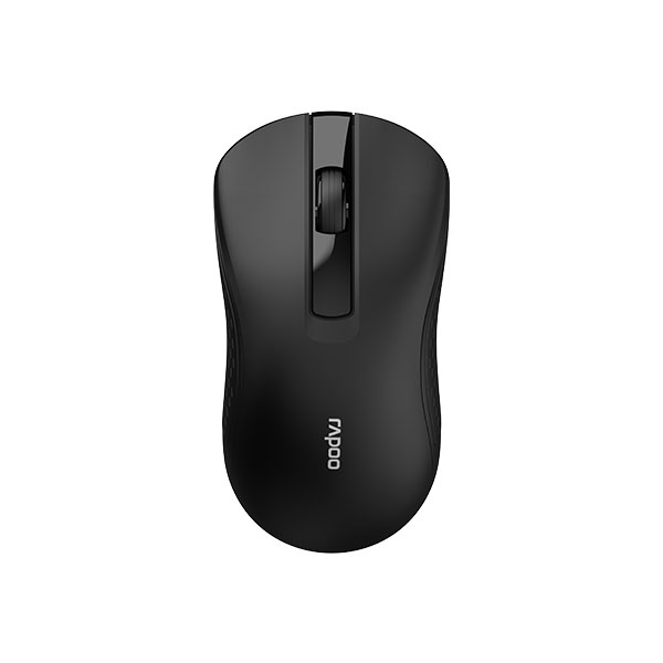 Rapoo B20 সাইলেন্ট ওয়্যারলেস অপটিক্যাল মাউস – কালো