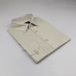 ছেলেদের ফরমাল স্ট্রাইপ শার্ট (99% কটন, S-XXL)