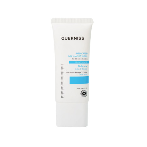Guerniss Medicated Balance Calm And Protect ম্যাট ফিনিশ ডেইলি ময়েশ্চারাইজার 56ml