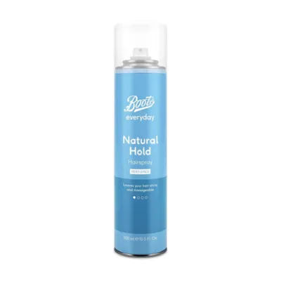Boots ন্যাচারাল হোল্ড হেয়ারস্প্রে পারফিউমড 300ml