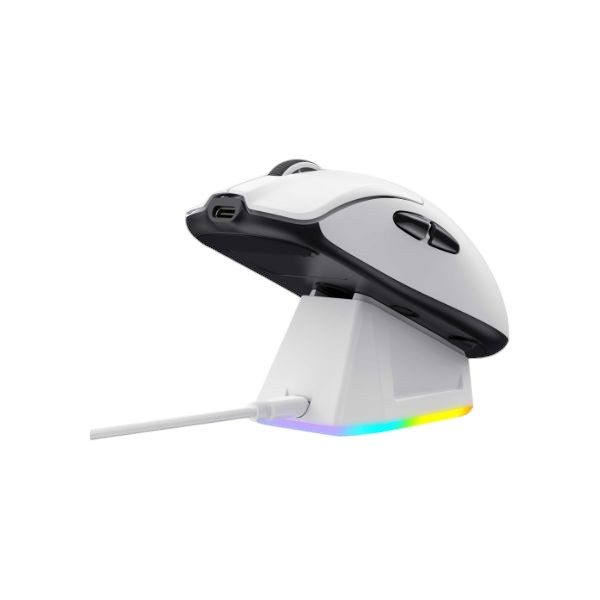 HAVIT StarBlaze-2 H.KRAKEN ট্রাই-মোড গেমিং মাউস, RGB চার্জিং ডকসহ
