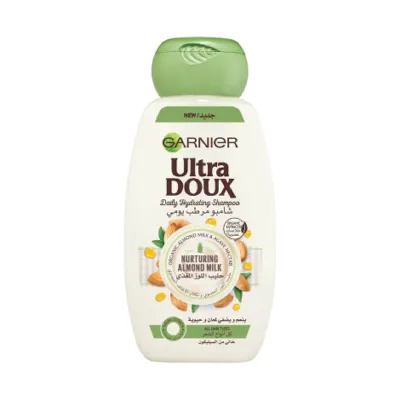 Garnier Ultra Doux Nurturing Almond Milk ডেইলি হাইড্রেটিং শ্যাম্পু 400ml