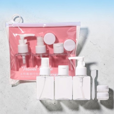 Lmltop Travel Bottle & Kit Set 6pcs - SY1038 (China)