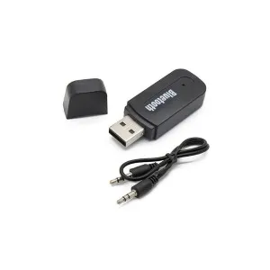 USB ব্লুটুথ মিউজিক রিসিভার অ্যাডাপ্টার - কালো