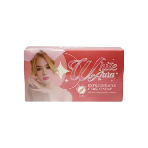 White Aura Extra Miracle ক্যারট সোপ 160g