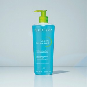 Bioderma Sebium Gel Moussant Purifying Cleansing Foaming Gel 500ml (France)