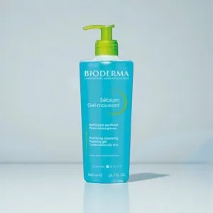 Bioderma Sebium Gel Moussant ফোমিং ক্লিনজিং জেল 500ml