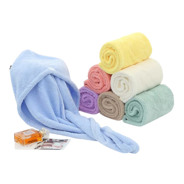 Super Soft Microfiber Hair Towel