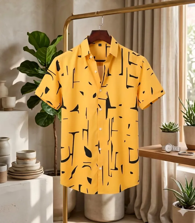 Men's Half Sleeve Micro Fabric Casual Shirt, Asian Fit, 6 Colours