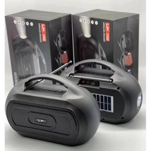 LP V50 সোলার ওয়্যারলেস ব্লুটুথ স্পিকার, রেডিওসহ