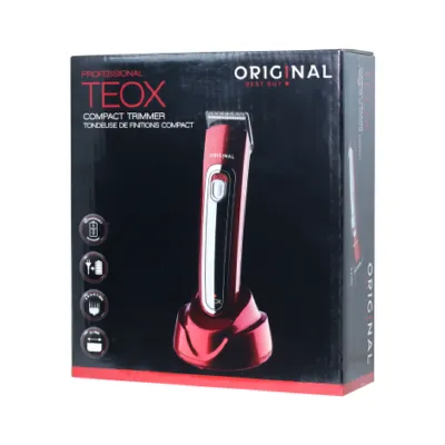 Sinelco Professional Teox কমপ্যাক্ট ট্রিমার - লাল