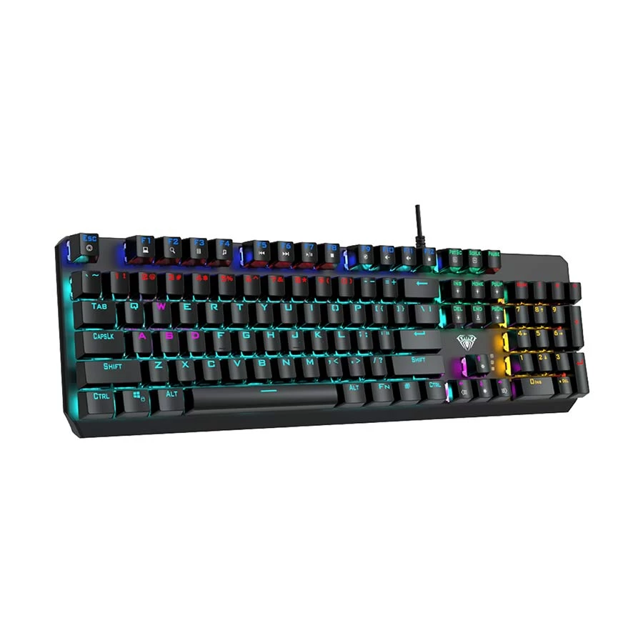 Aula F2066-II Wired Black Mechanical Gaming Keyboard