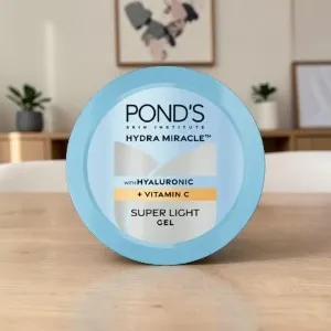Pond's হাইড্রা মিরাকল হায়ালুরোনিক + ভিটামিন C সুপার লাইট জেল 100 মিলি