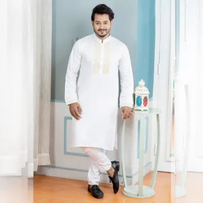 ছেলেদের সেমি লং পাঞ্জাবি