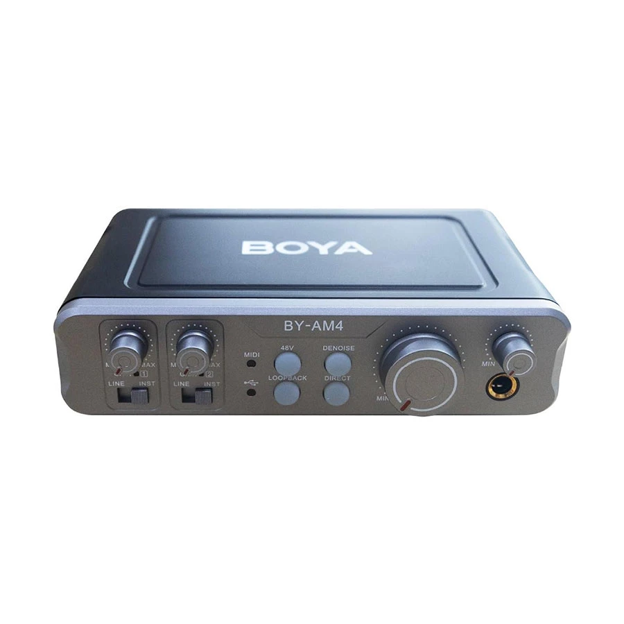 BOYA BY-AM4 Dual Channel XLR Audio Converter