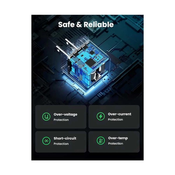 Ugreen CD250 USB-C 25W PD চার্জার