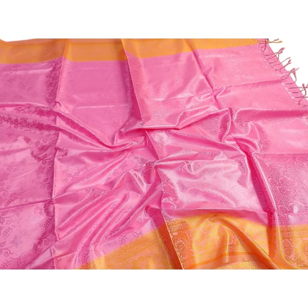 সফট সিল্ক কাঞ্চি কাটান শাড়ি